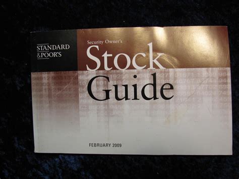 standard and poor's stock guide
